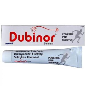 DUBINOR OINTMENT 30GM MUSCULO SKELETAL CV Pharmacy