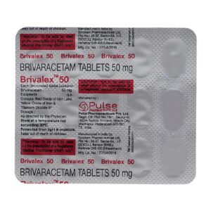 BRIVALEX 50MG TAB CNS ACTING CV Pharmacy