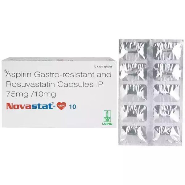 NOVASTAT ASP 10 CAP ANTIHYPERLIPIDEMICS CV Pharmacy