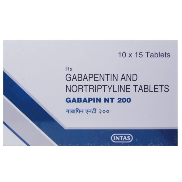 GABAPIN NT 200 TABLET CNS ACTING CV Pharmacy