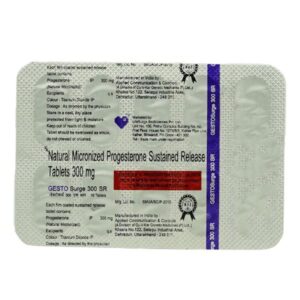 GESTOSURGE SR 300 TAB HORMONES CV Pharmacy