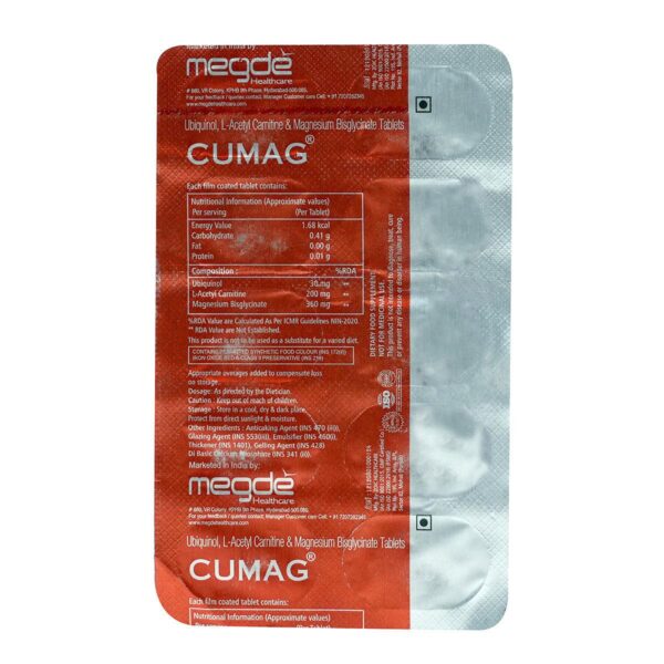 CUMAG TAB MISCELLANEOUS CV Pharmacy