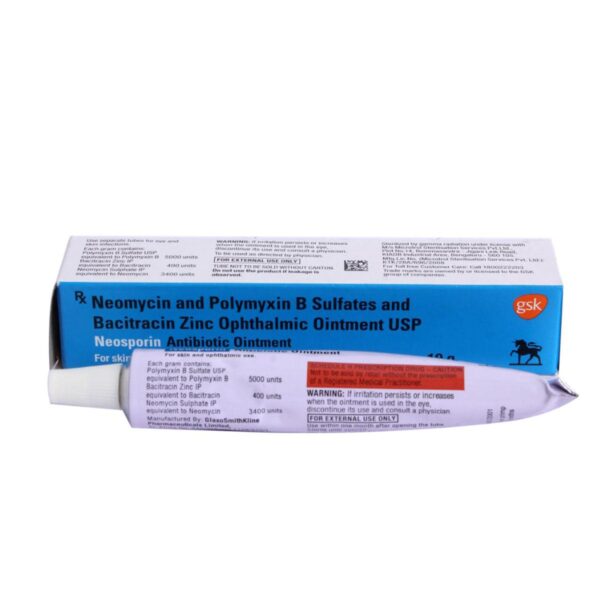 NEOSPORIN OINTMENT 10 GM Medicines CV Pharmacy