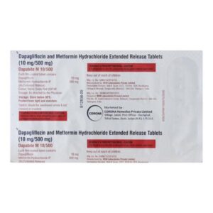 DAPABITE M 10/500 ENDOCRINE CV Pharmacy