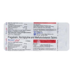 RESNER PLUS TAB CNS ACTING CV Pharmacy