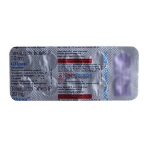 GLIPON 20MG TAB ENDOCRINE CV Pharmacy