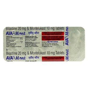 ATA-MONT TAB ANTIHISTAMINICS CV Pharmacy