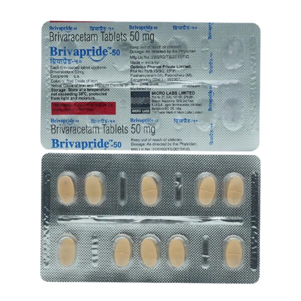 BRIVAPRIDE 50 MG TAB MISCELLANEOUS CV Pharmacy