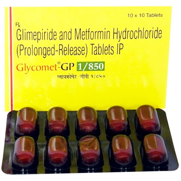 GLYCOMET GP 1/850 ENDOCRINE CV Pharmacy