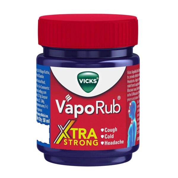 VICKS VAPORUB XTRA STRONG 50ML FMCG CV Pharmacy