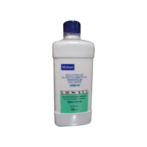 SOKRENA-WS 500ML ALDEHYDE FREE WATER SANITIZER BIRDS AND POULTRY CV Pharmacy 2