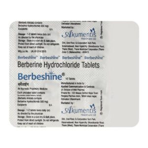 BERBESHINE TAB ENDOCRINE CV Pharmacy