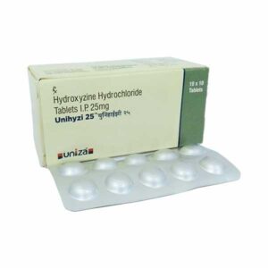 UNIHYZI 25MG TAB ANTIHISTAMINICS CV Pharmacy