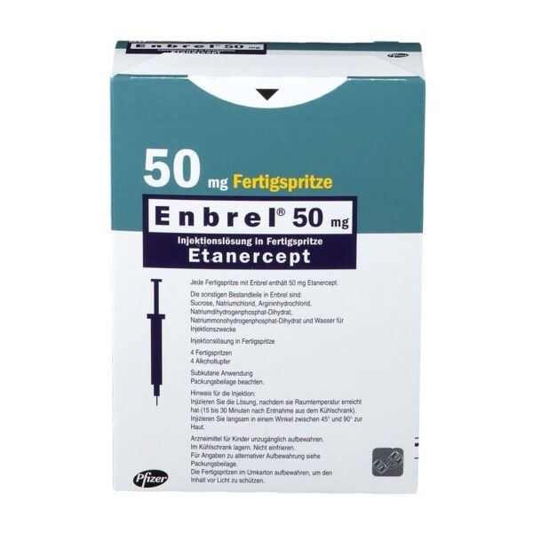 ENBREL 50MG INJ IMMUNE SYSTEM & ALLERGY CV Pharmacy 2