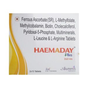 HAEMADAY PLUS TAB IRON CV Pharmacy