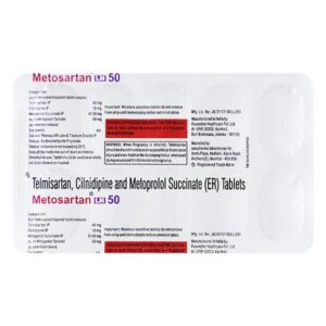 METOSARTAN-LN 50 TAB BETA BLOCKER CV Pharmacy