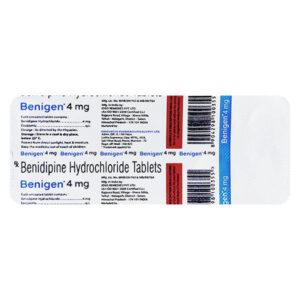 BENIGEN 4MG TAB CALCIUM CHANNEL BLOCKERS CV Pharmacy