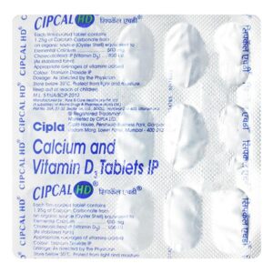 CIPCAL-HD TABLET CALCIUM CV Pharmacy