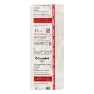 GLIMED 4MG TABLET ENDOCRINE CV Pharmacy