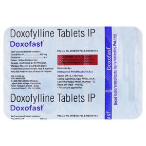 DOXOFAST TAB BRONCHODILATORS CV Pharmacy