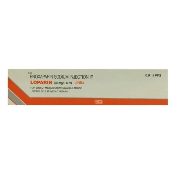 LOPARIN 60MG INJ ANTICOAGULANTS CV Pharmacy 2