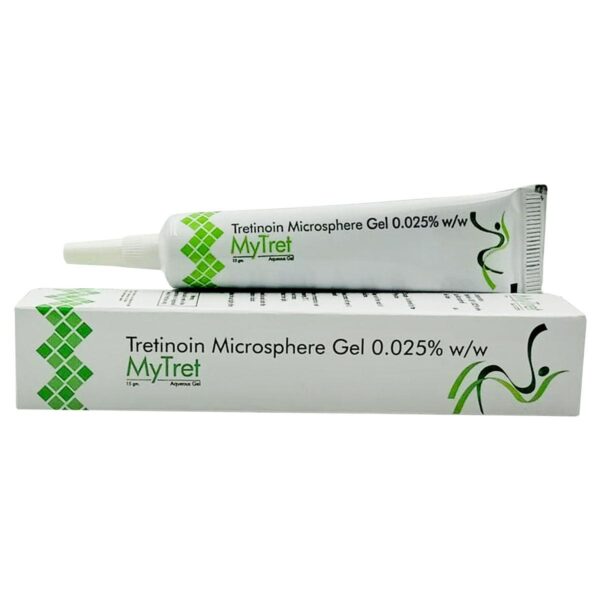 MYTRET GEL 0.025% 15GM ANTI ACNE CV Pharmacy