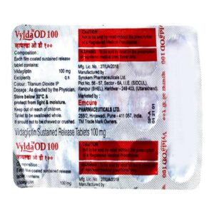 VYLDA OD 100MG TAB ENDOCRINE CV Pharmacy