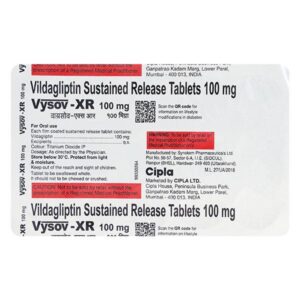 VYSOV XR 100 TAB ENDOCRINE CV Pharmacy