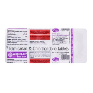 VENPRES CH 40/12.5 TABLET ANGIOTENSIN-II ANTAGONIST CV Pharmacy