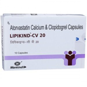 LIPIKIND CV 20 CAP ANTIHYPERLIPIDEMICS CV Pharmacy