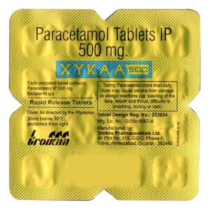 XYKAA 500 TAB MUSCULO SKELETAL CV Pharmacy