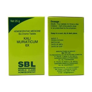 KALI MURIATICUM 6X (25G) BIOCHEMICS CV Pharmacy