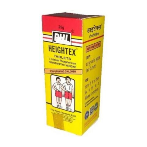 HEIGHTEX TABLETS 25G HOMEOPATHY CV Pharmacy 2