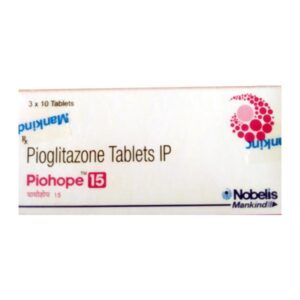 PIOHOPE 15 TAB ENDOCRINE CV Pharmacy