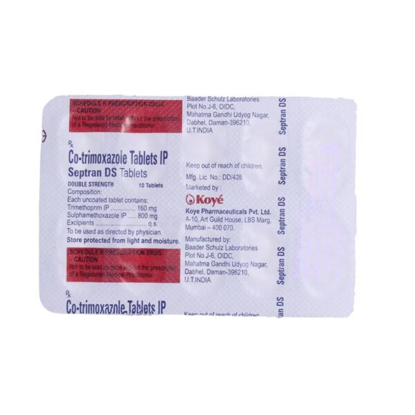 SEPTRAN DS TAB ANTI-INFECTIVES CV Pharmacy 2