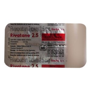 RIVATANE 2.5MG TAB ANTICOAGULANTS CV Pharmacy