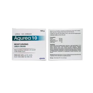 AQUREA 10 MOISTURIZING UREA CREAM 100G DERMATOLOGICAL CV Pharmacy