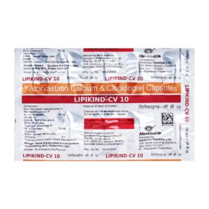 LIPIKIND CV 10 CAP ANTIHYPERLIPIDEMICS CV Pharmacy