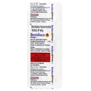 BENIDUCE 4MG TAB CALCIUM CHANNEL BLOCKERS CV Pharmacy