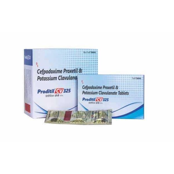 PRODITIL CV 325MG TAB ANTI-INFECTIVES CV Pharmacy