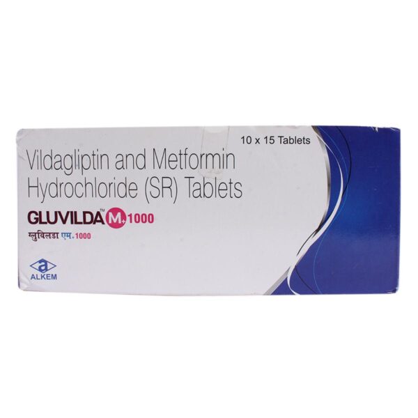 GLUVILDA-M 1000 TABLET ENDOCRINE CV Pharmacy 2