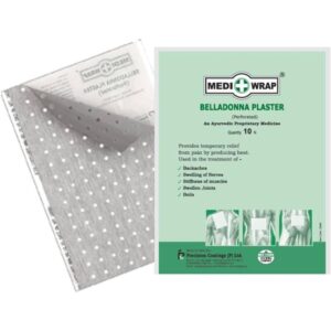 BELLADONNA PLASTER Medicines CV Pharmacy