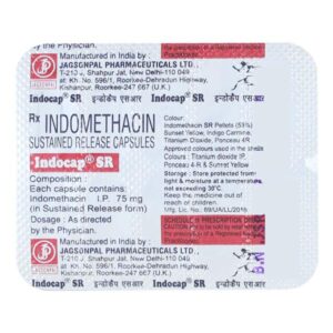 INDOCAP SR Medicines CV Pharmacy