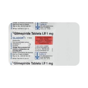 GLADOR 1 TAB ENDOCRINE CV Pharmacy