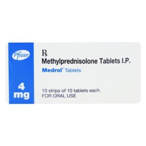 MEDROL 4MG GLUCOCORTICOIDS CV Pharmacy