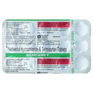 NEBICARD-T TAB Medicines CV Pharmacy