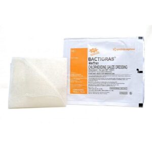 BACTIGRAS TULLE 10CM x 10CM Medicines CV Pharmacy