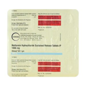 OBIMET SR 1GM ENDOCRINE CV Pharmacy