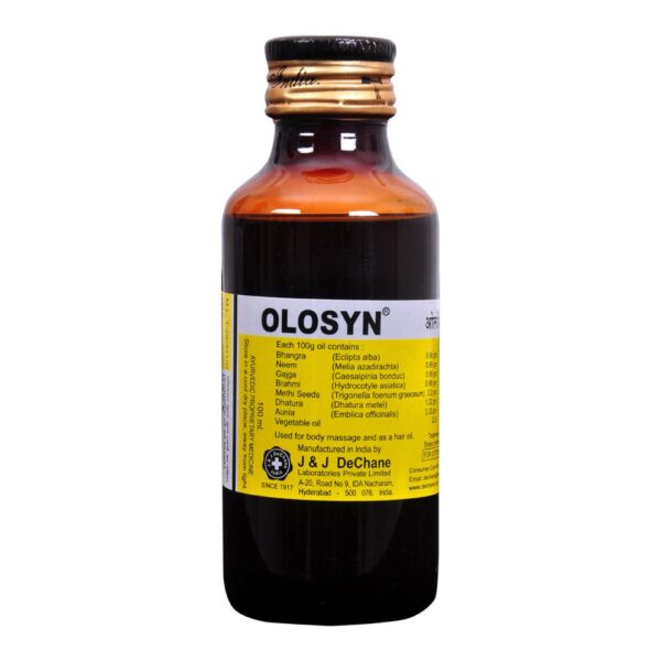 OLOSYN 100ML OIL AYURVEDIC CV Pharmacy