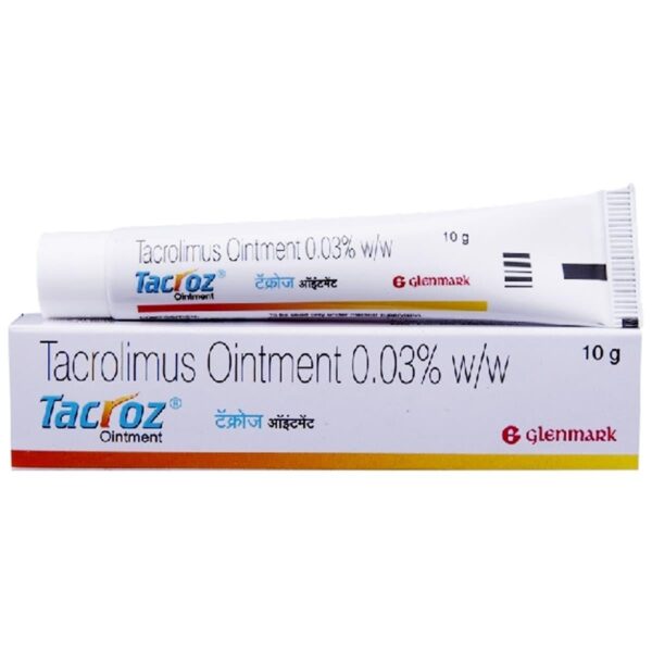 TACROZ 0.03% OINT 10G IMMUNE SYSTEM & ALLERGY CV Pharmacy 2